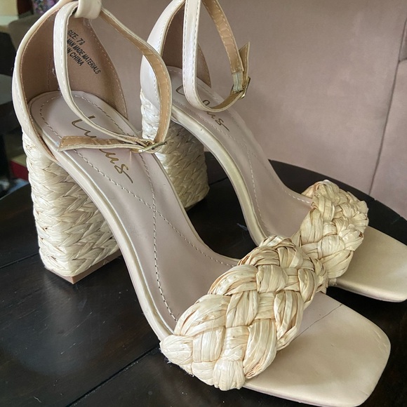 Lulus woven heels - Picture 2 of 6